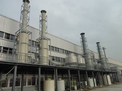 The Jiangyin Toyo Electrical exhaust gas treatment system